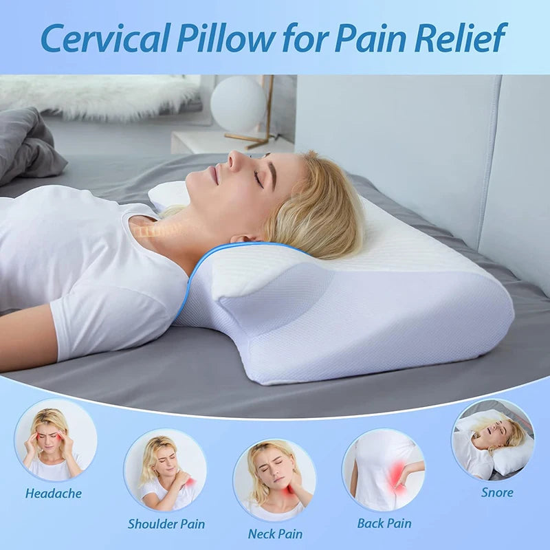 Veloria 2-in-1 Orthopädisches Nackenkissen
